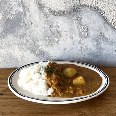 ほろほろチキンの煮込みカレー