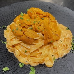 ウニ・ウニ・ウニのトマトクリーム