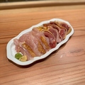 料理メニュー写真&nbsp;鳥刺身の盛り合わせ
