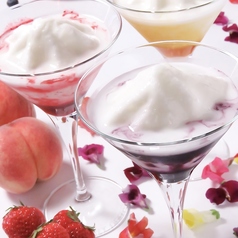 キャラメルヨーグルトスムージー