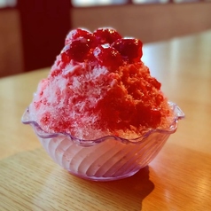 【夏季限定 ふわとろかき氷】いちごミルク