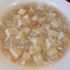 蟹肉と豆腐の煮込み