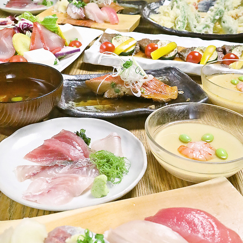 湘南の地魚、神奈川の地野菜や地酒を日々提供する地産地消の海鮮居酒屋