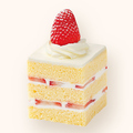 料理メニュー写真&nbsp;いちごのショートケーキ
