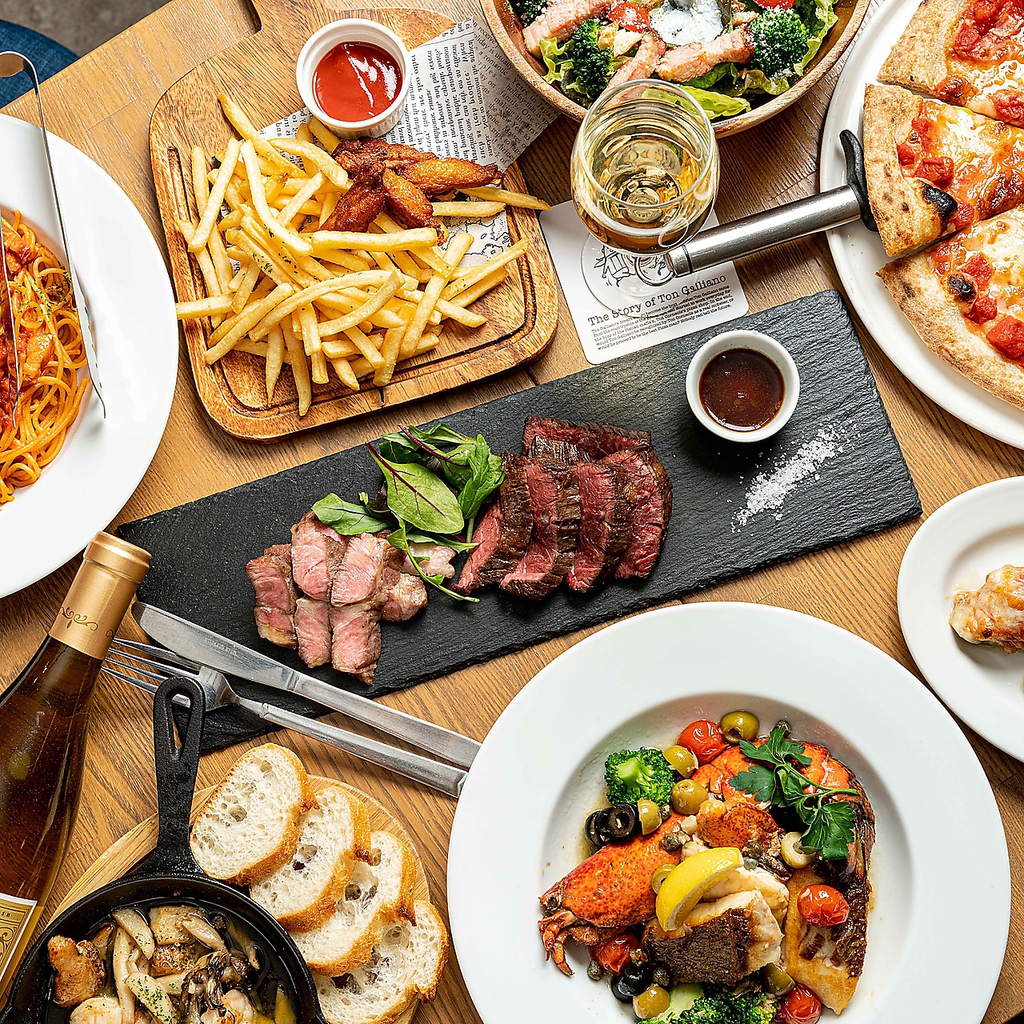 飲み放題コースはいかがですか？4800円/5800円/6800円コースの３種類をご用意♪