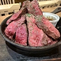 料理メニュー写真&nbsp;牛ハラミステーキ250g ～マッシュポテト添え～