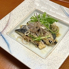 秋刀魚のコンフィ サラダ仕立て