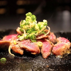 牛タンの溶岩焼き