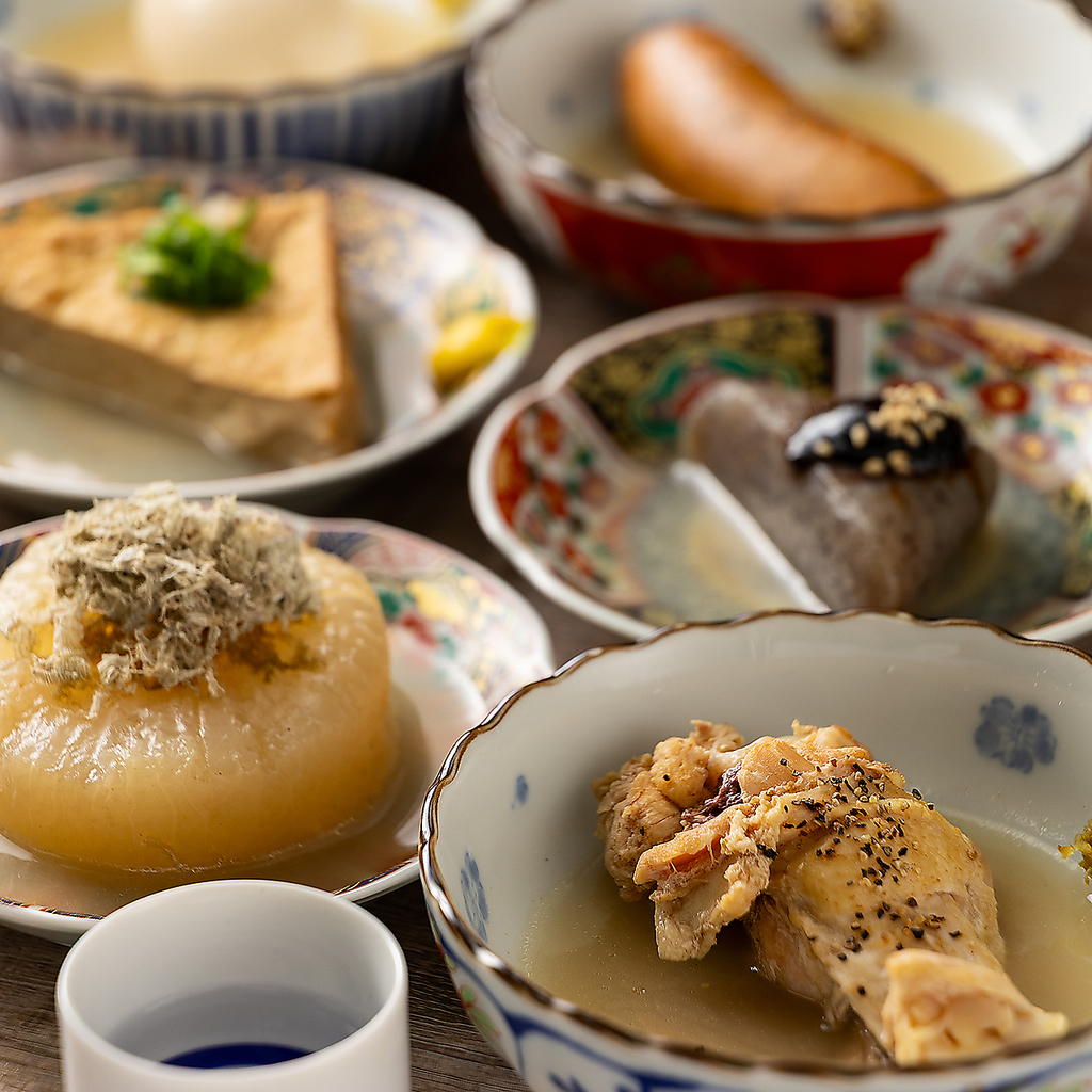 煮込み料理やオリジナルの逸品料理など多数ご用意◎自慢の創作料理をご堪能下さい♪