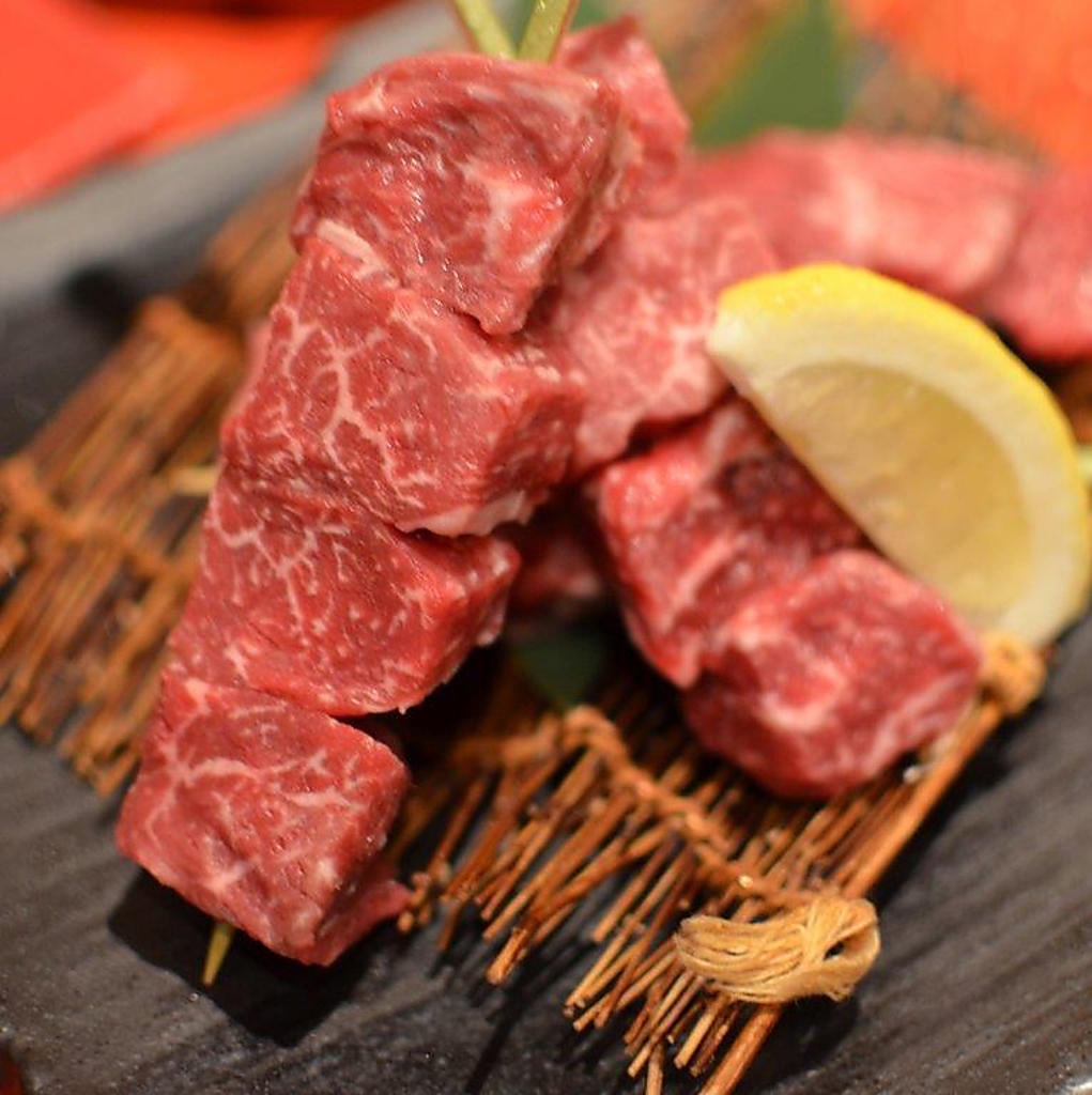 福島ブランド【福島牛】を使用した串焼きもご用意！お酒との相性ぴったりです♪