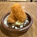 料理メニュー写真&nbsp;カニクリームコロッケ2個 ～デミグラスソース～