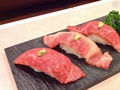 料理メニュー写真 松坂牛肉寿司