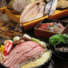 海鮮炉端・焼肉・ジンギスカンが食べ放題のお店 まるごと北海道 絶好調すすきの本店のコース写真