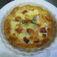 ソーセージのキッシュ