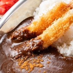 海老フライカレー