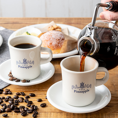 ALOHA CAFE Pineapple An JtF pCibv ΓX