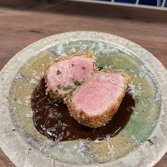 しっとり豚ヘレカツ~デミグラスソースで~