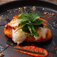 タコとジャガイモのガリシア風　～ロメスコソース～