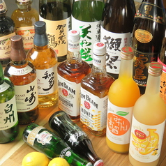 お料理との相性抜群なドリンクを多彩にご用意！