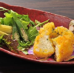 八景の農園サラダ/生コロッケのポテトサラダ