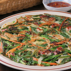 おっきなニラチヂミ★の写真