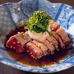 マグロの炙り みぞれポン酢