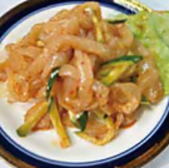 くらげのあえ物