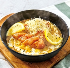 熟成明太子とグリルチキンの爽やかレモンドリア