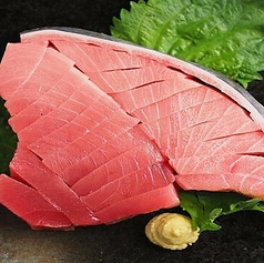 マグロの断面刺し