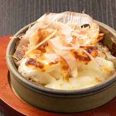 山芋チーズのおかか焼き