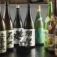 日本酒各種豊富に取り揃えております！
