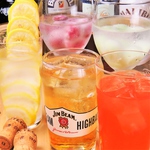 アイスの実カクテルをはじめ、オシャレかつ美味しいドリンクの種類も多数ご用意♪