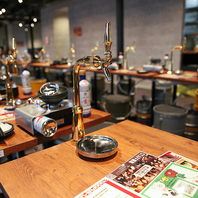 カジュアルな店内は100名様以上での御利用もOK！！