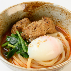 韓国風ピリ辛つくねうどん