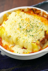 生麩と地鶏のラザニア風