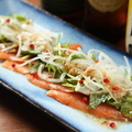 料理メニュー写真&nbsp;スモークサーモンカルパッチョ