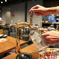 全テーブルに卓上サワー設置