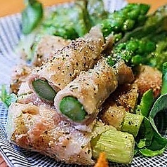 アスパラの肉巻き(2本)
