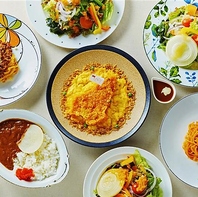 メインが選べるランチビュッフェなどご用意！