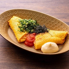 明太子オムレツ