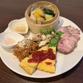料理メニュー写真&nbsp;サンバファーム産野菜のせいろ蒸し付きプレート