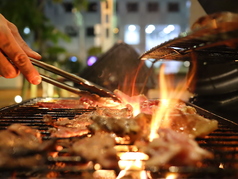 グリルで香ばしく焼いた食材達