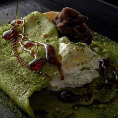 クレープ（抹茶）