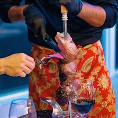 18種類のシュラスコの食べ放題コース