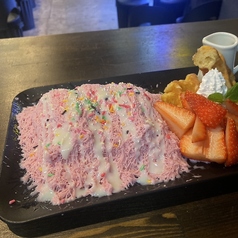 かき氷(いちご)