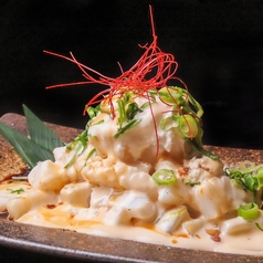 焼きイカのおろし醤油マヨネーズ