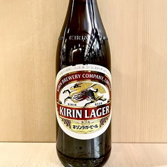 キリンラガー瓶ビール(中)