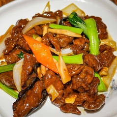 牛肉のオイスターソース炒め