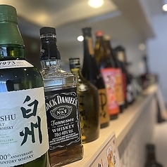 選び抜かれたお酒の宝庫♪豊富な種類を準備しております