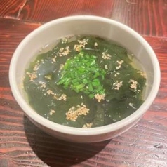 わかめスープ